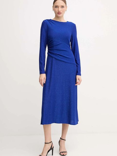 Joseph Ribkoff sukienka kolor niebieski midi rozkloszowana 254082 - zdjęcie produktu nr 1