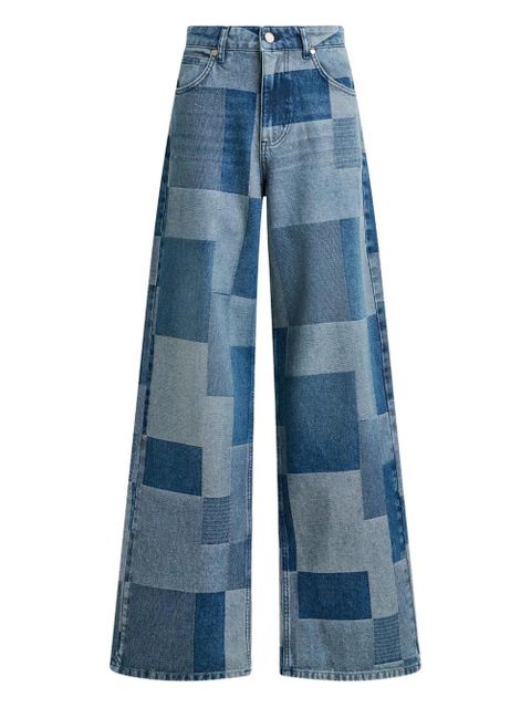 Essentiel Antwerp patchwork jeans - Blue - zdjęcie produktu nr 1