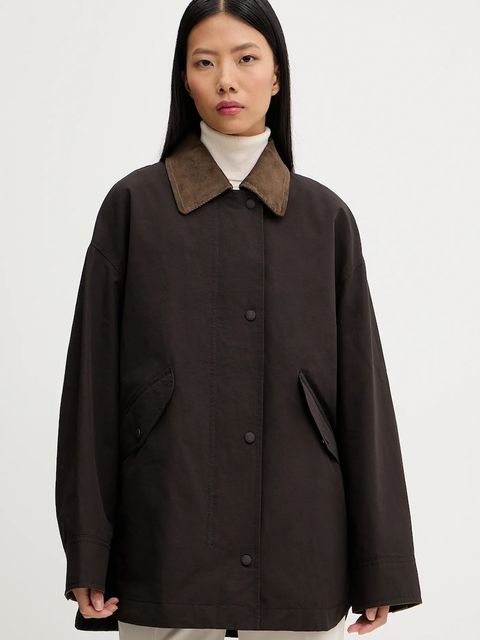 Marc O'Polo kurtka kolor brązowy przejściowa 5000008071 - zdjęcie produktu nr 1