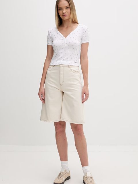 Guess Jeans t-shirt damski - zdjęcie produktu nr 1