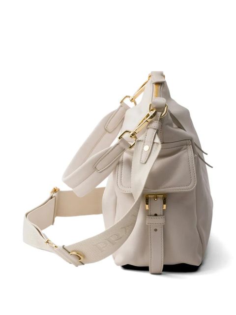 Prada Explore large nappa leather bag - Neutrals