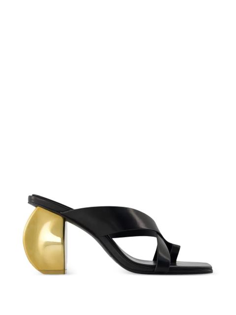 Cult Gaia Nina leather sandals - Black - zdjęcie produktu nr 1