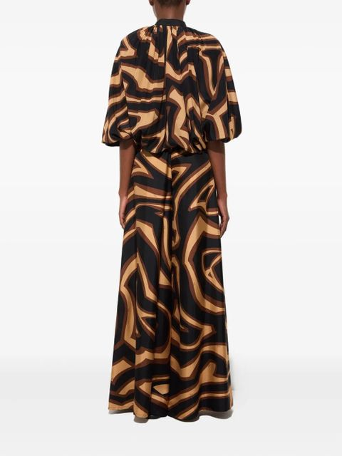 PUCCI Labirinto-print blouse - Black