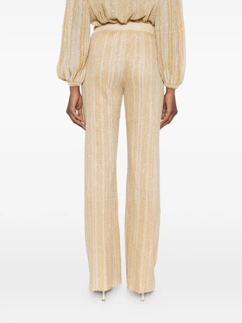 Missoni sequin-embellished trousers - Neutrals