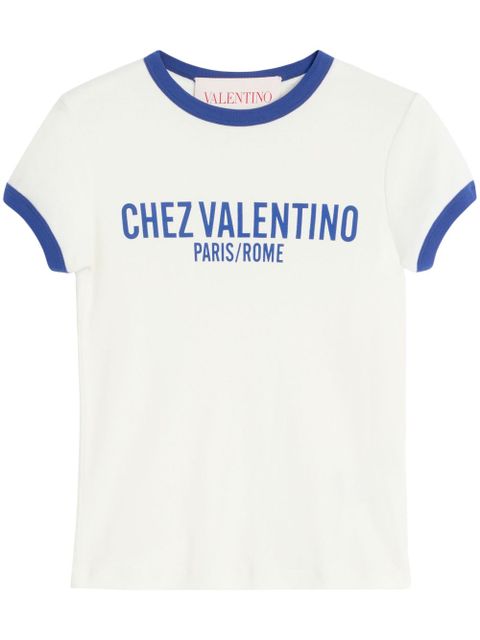 Valentino Garavani Chez-print T-shirt - White - zdjęcie produktu nr 2