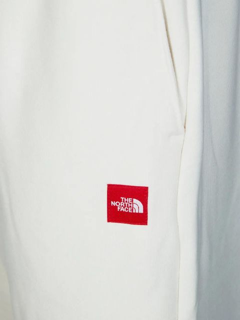 The North Face logo-patch track pants - White