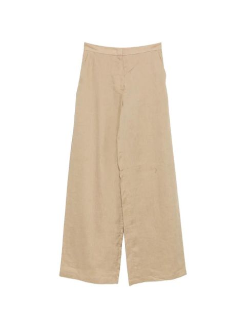 Max Mara Msttapioca zip-up palazzo pants - Neutrals - zdjęcie produktu nr 1