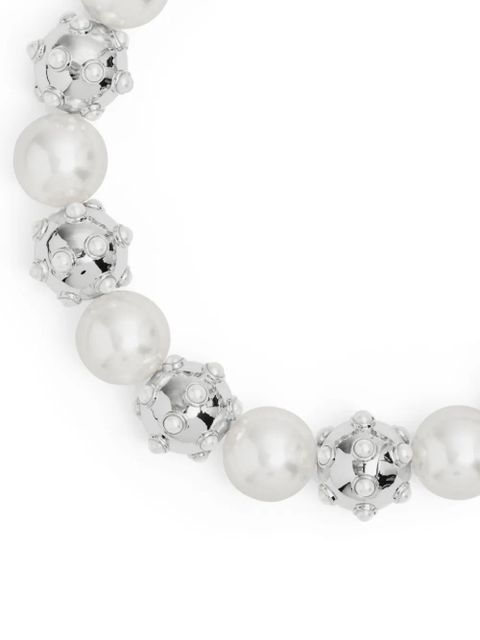 Marc Jacobs The Pearl Dot necklace - White