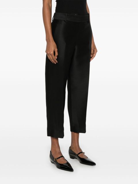 KHAITE Cam trousers - Black