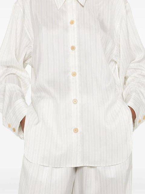 KHAITE Herschel shirt - White