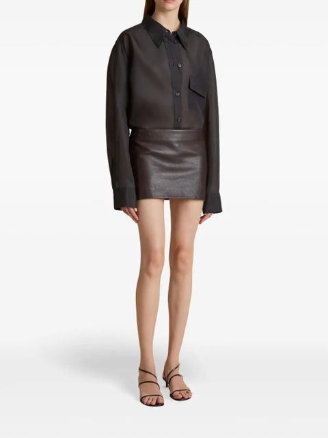 KHAITE Yatty shirt - Black - zdjęcie produktu nr 2