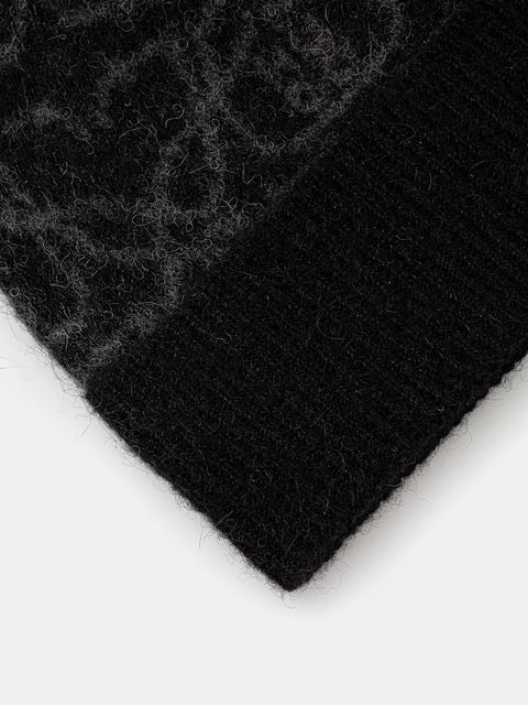 HUGO czapka z wełną kolor czarny 50548722 - zdjęcie produktu nr 2