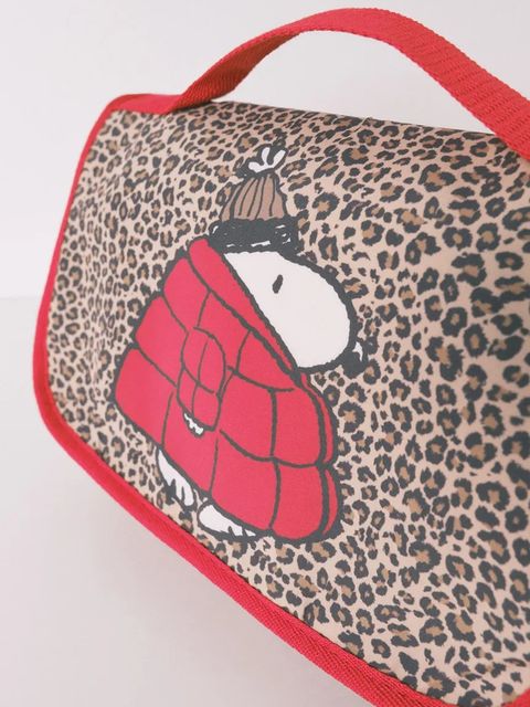 women'secret kosmetyczka SNOOPY kolor brązowy 4842051