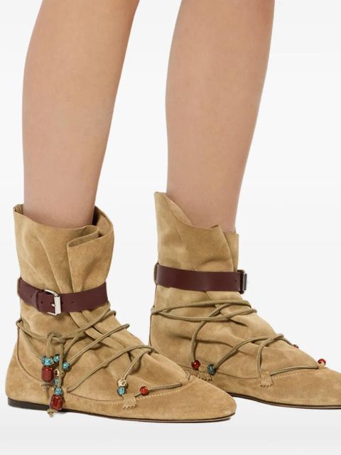 ISABEL MARANT Letiz boots - Neutrals
