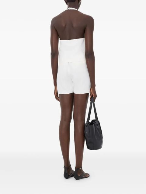 LouLou de Saison Sami halterneck vest - White