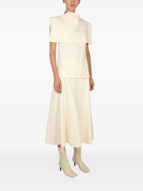 Jil Sander funnel-neck top - Neutrals - zdjęcie produktu nr 2