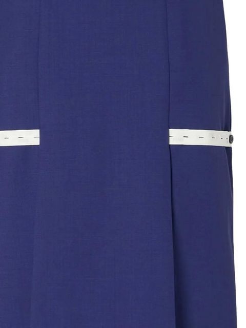 FENDI panelled midi skirt - Blue - zdjęcie produktu nr 2