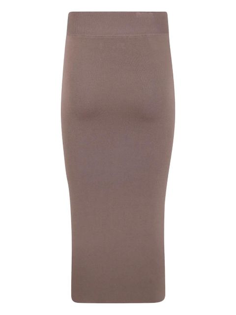ENTIRE STUDIOS ribbed-knit midi skirt - Neutrals