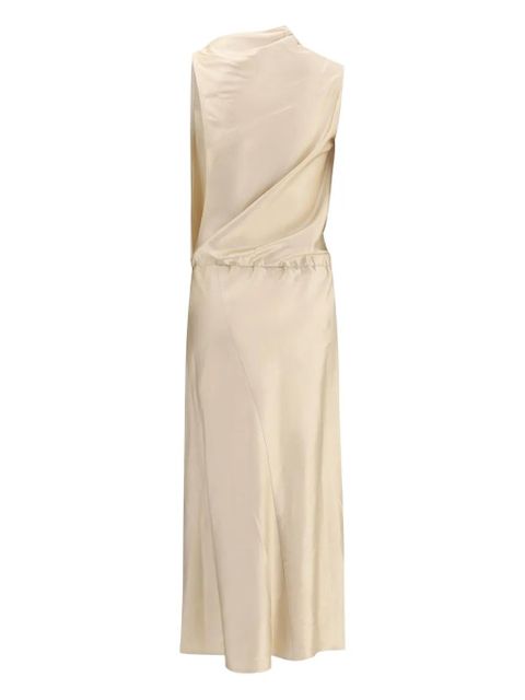 Magda Butrym halter-neck midi dress - Neutrals