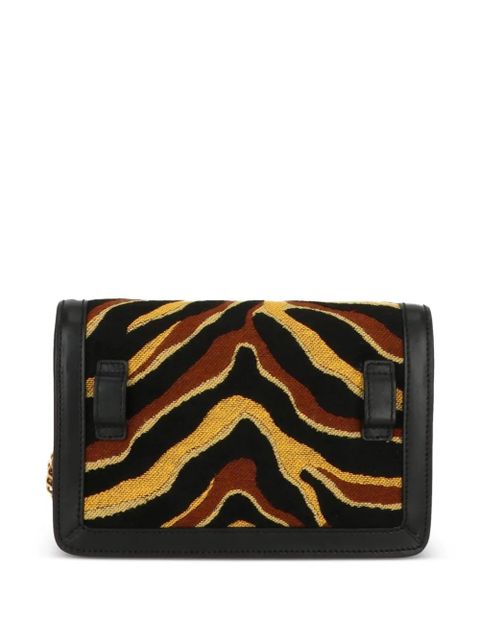 Tod's animal-print shoulder bag - Black - zdjęcie produktu nr 2