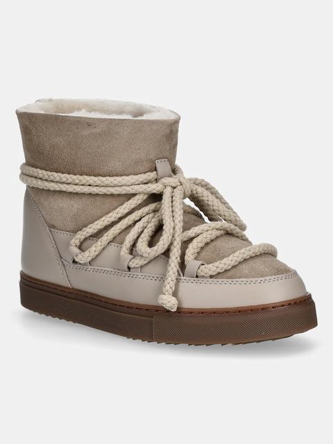 Inuikii śniegowce skórzane CLASSIC kolor beżowy 3001.003.0022 - zdjęcie produktu nr 1