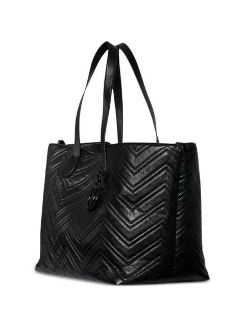 Gucci large GG-Marmont tote bag - Black - zdjęcie produktu nr 2