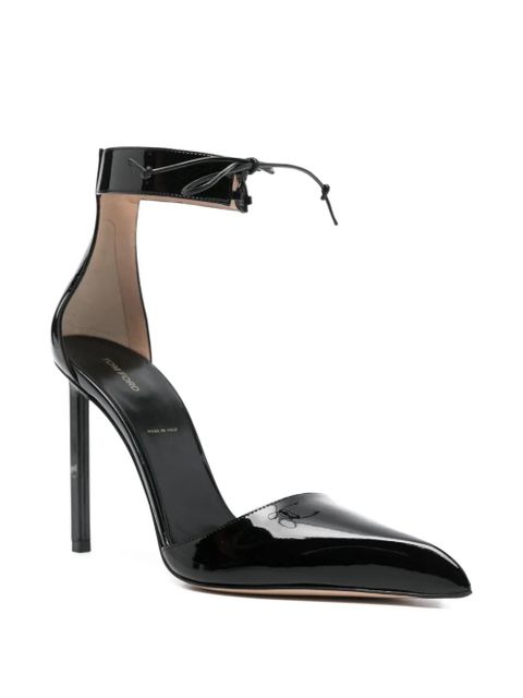 TOM FORD 105mm patent leather pumps - Black - zdjęcie produktu nr 2