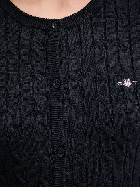 Gant kardigan damski kolor granatowy lekki 4800103