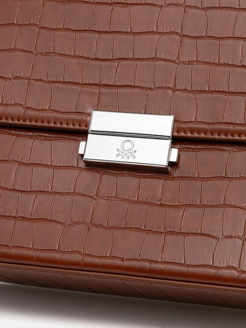 United Colors of Benetton torebka kolor brązowy 62Y9DY07Z