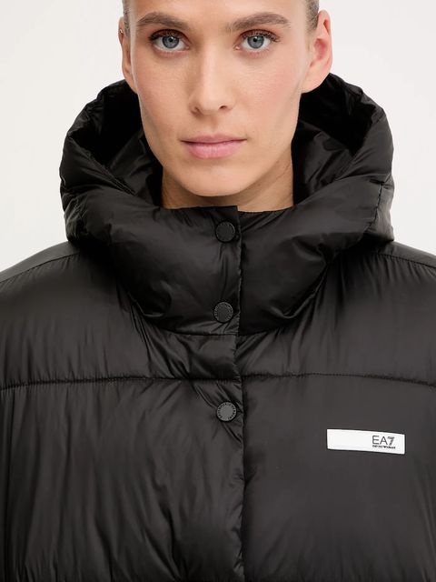 EA7 Emporio Armani kurtka kolor czarny zimowa AF16413.7W000681
