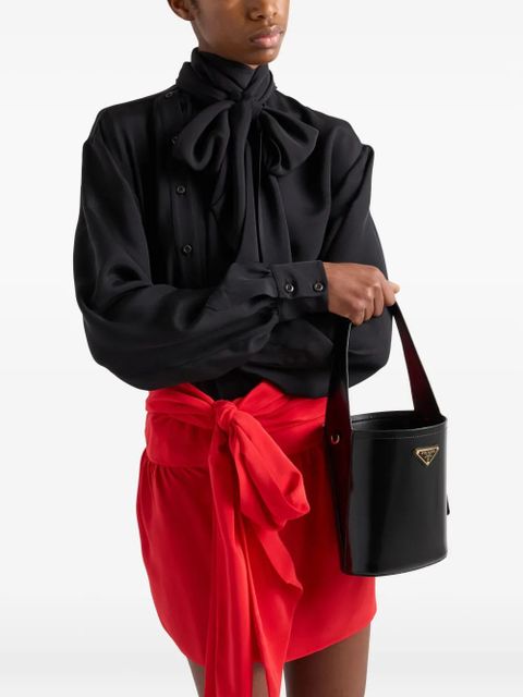 Prada Marocain shirt - Black