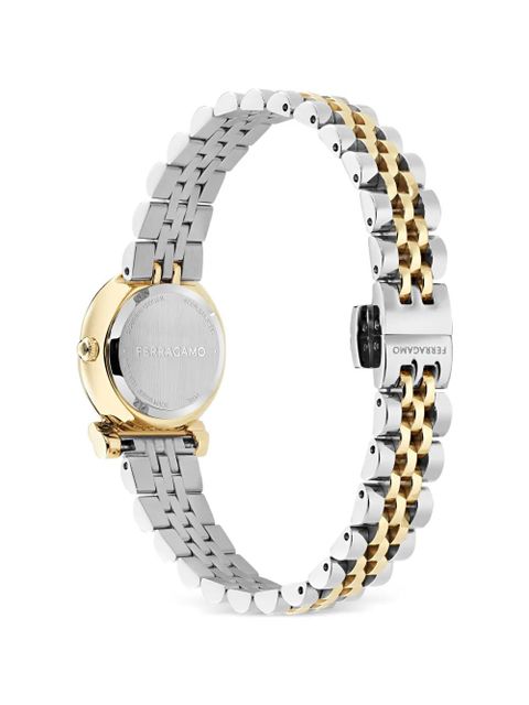 Ferragamo Twisted 23mm watch - Silver