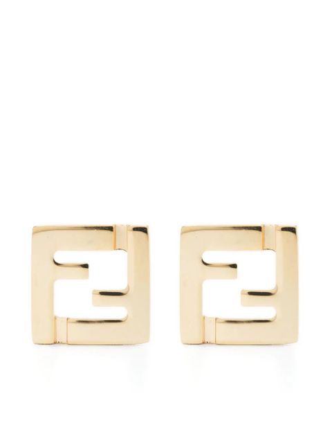 FENDI Orecchini FF stud earrings - Gold - zdjęcie produktu nr 1