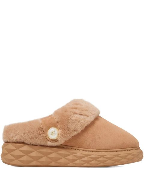 Jimmy Choo Diamond Maxi slippers - Brown - zdjęcie produktu nr 1