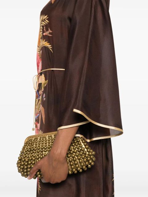 ZIMMERMANN Ascension midi dress - Brown