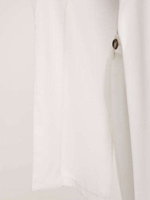 Joseph Ribkoff marynarka kolor biały niezapinana gładka 211361