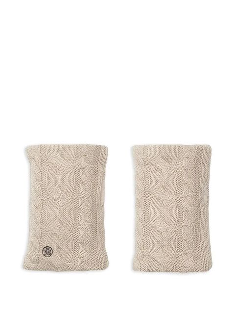 Maison Michel Jolene mittens - Neutrals - zdjęcie produktu nr 1