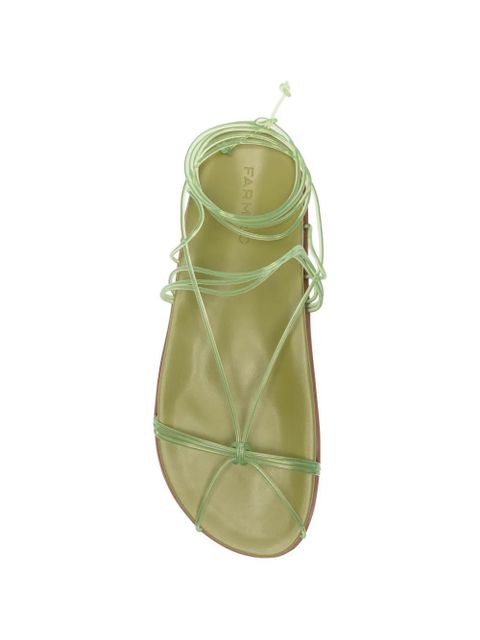 FARM Rio spaghetti jelly sandals - Green