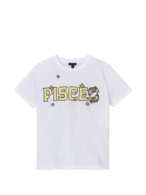 Marc Jacobs The Zodiac Pisces-print T-shirt - White - zdjęcie produktu nr 1