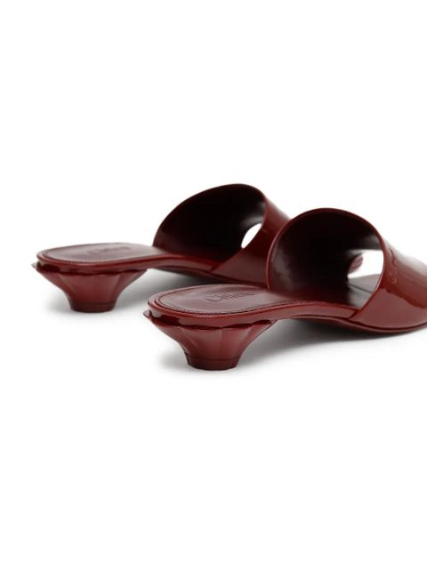 Chloé Flower sandals - Red