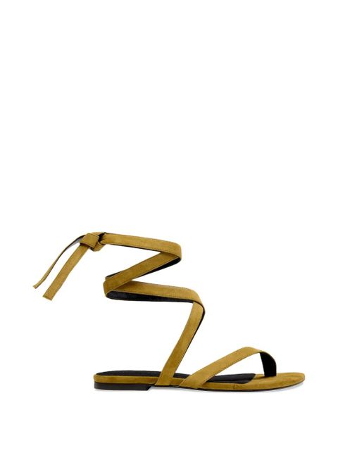 Proenza Schouler Tee wrap sandals - Green - zdjęcie produktu nr 1