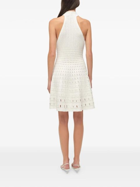 Simkhai Jenna halter eyelet dress - White