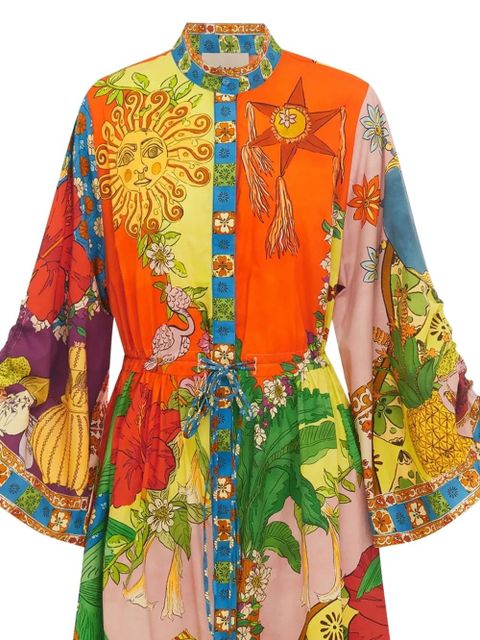 ALEMAIS Tiger shirtdress - Yellow - zdjęcie produktu nr 2