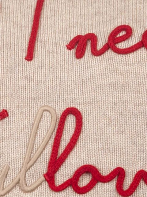 MC2 Saint Barth heart-detail sweater - Neutrals