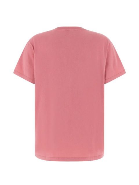 MARANT ÉTOILE Aby logo-detail T-shirt - Pink - zdjęcie produktu nr 2
