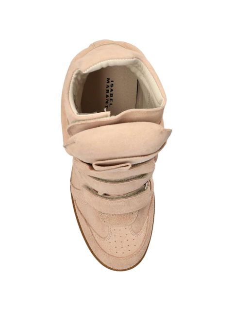 ISABEL MARANT Bekett cut-out touch-strap sneakers - Neutrals - zdjęcie produktu nr 2