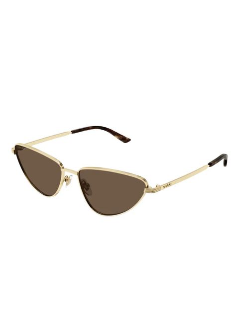 Gucci Eyewear cat-eye sunglasses - Gold