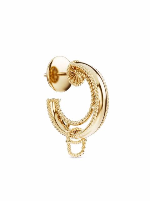 Dolce & Gabbana 18kt yellow gold Alphabet hoop earring - zdjęcie produktu nr 1