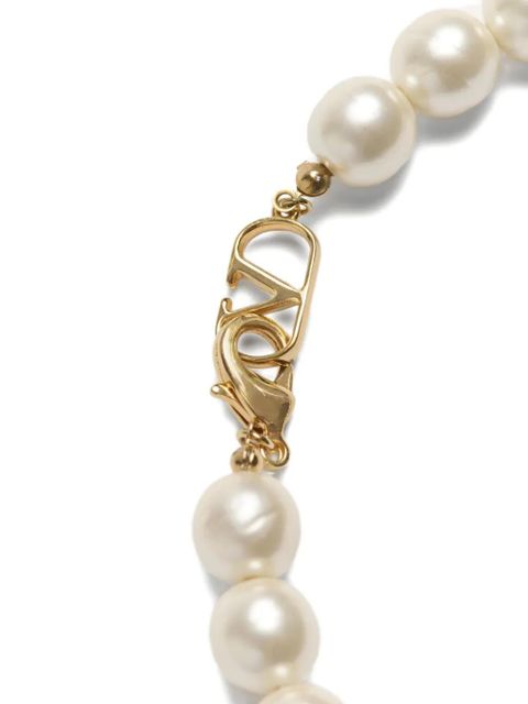 Valentino Garavani Coeur Royal necklace - White