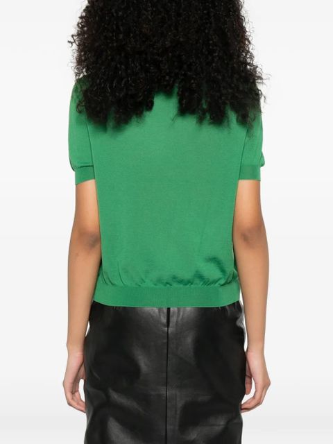 Prada round-neck short-sleeve T-shirt - Green